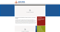 Desktop Screenshot of jagoindia.co.in